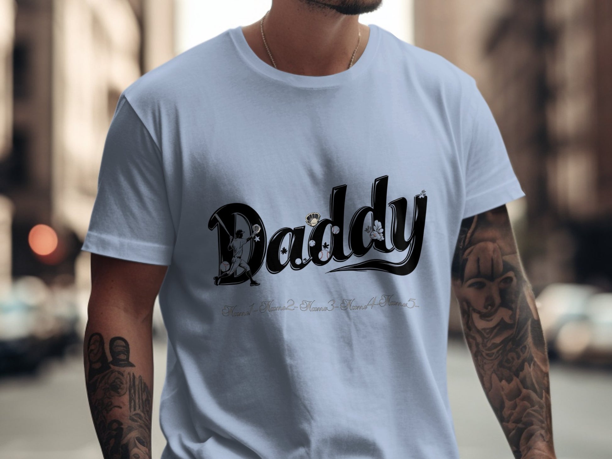Daddy Graphic Printed Streetwear T-shirt product type
