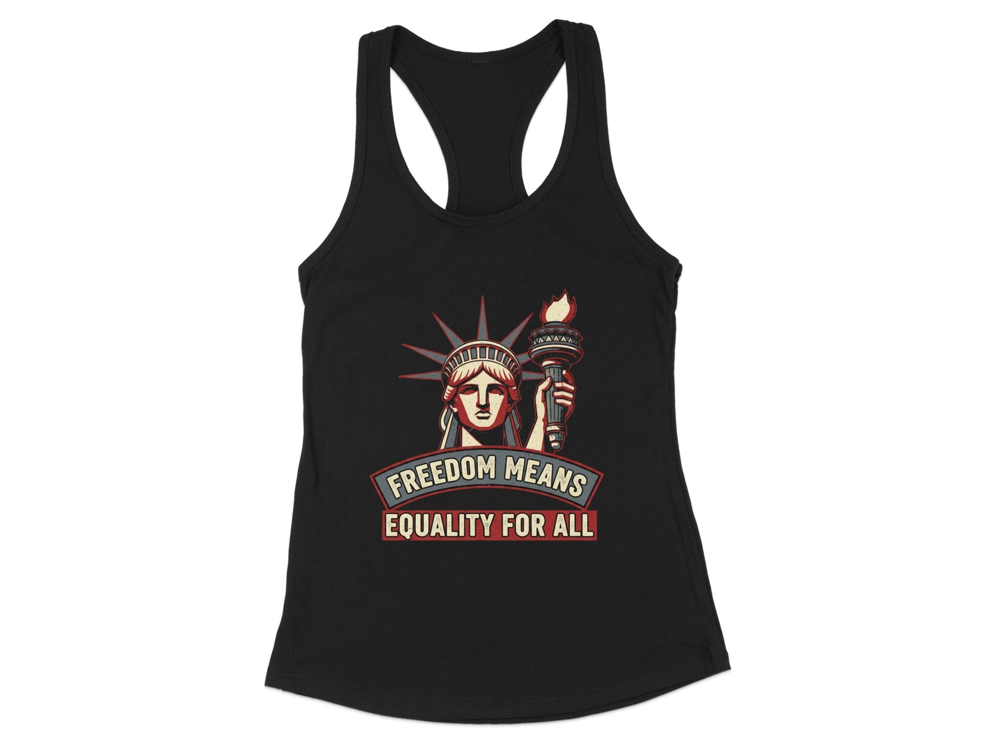 Freedom Means Equality for All Inspirational Tank Top