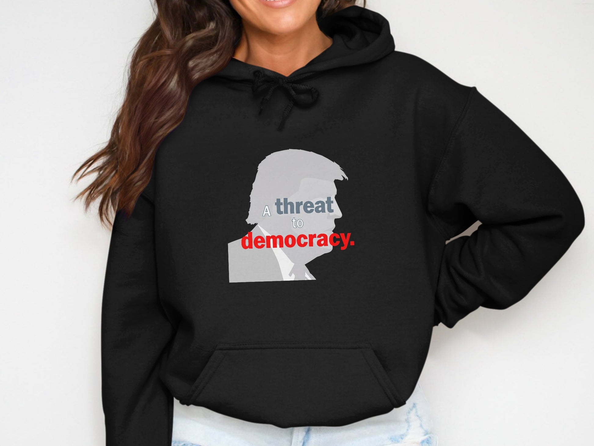A Threat To Democracy Hoodie product type