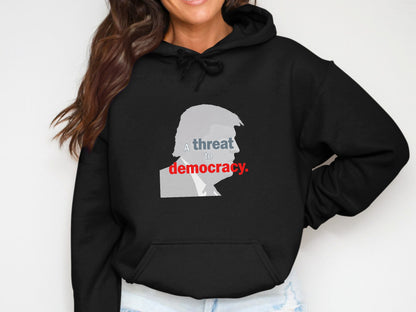 A Threat To Democracy Hoodie product type
