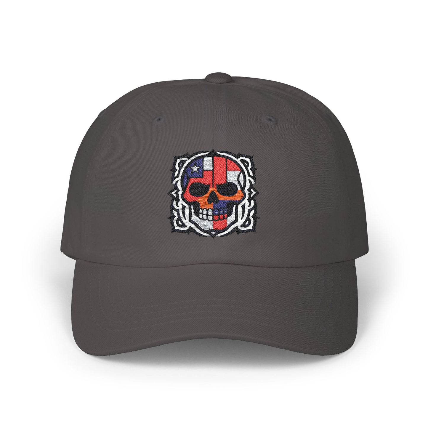 Classic Skull Dad Cap - Trendy Baseball Hat, Casual Wear, Gift for Fathers Day, Halloween Accessory, Everyday Style
