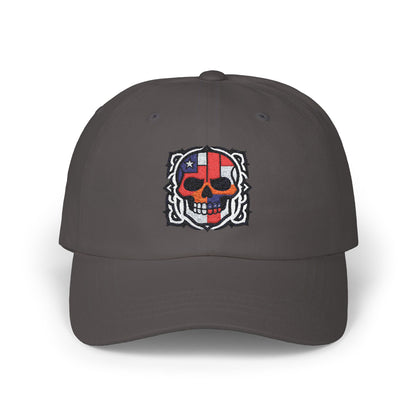 Classic Skull Dad Cap - Trendy Baseball Hat, Casual Wear, Gift for Fathers Day, Halloween Accessory, Everyday Style