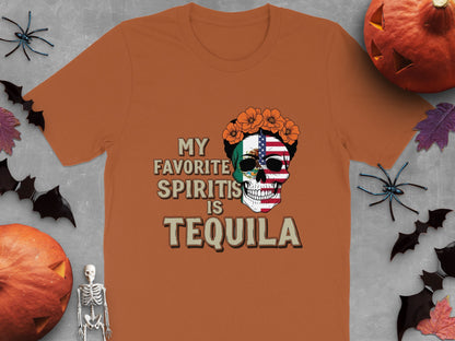 My Favorite Spirit Is Tequila Halloween Shirt product