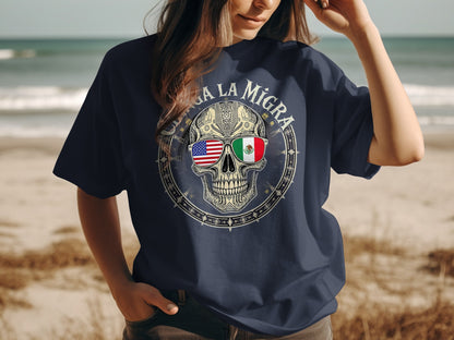 Callarte La Migra Skull Graphic TShirt product type