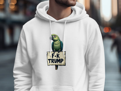 Parrot with sign F-K Trump design hoodie product