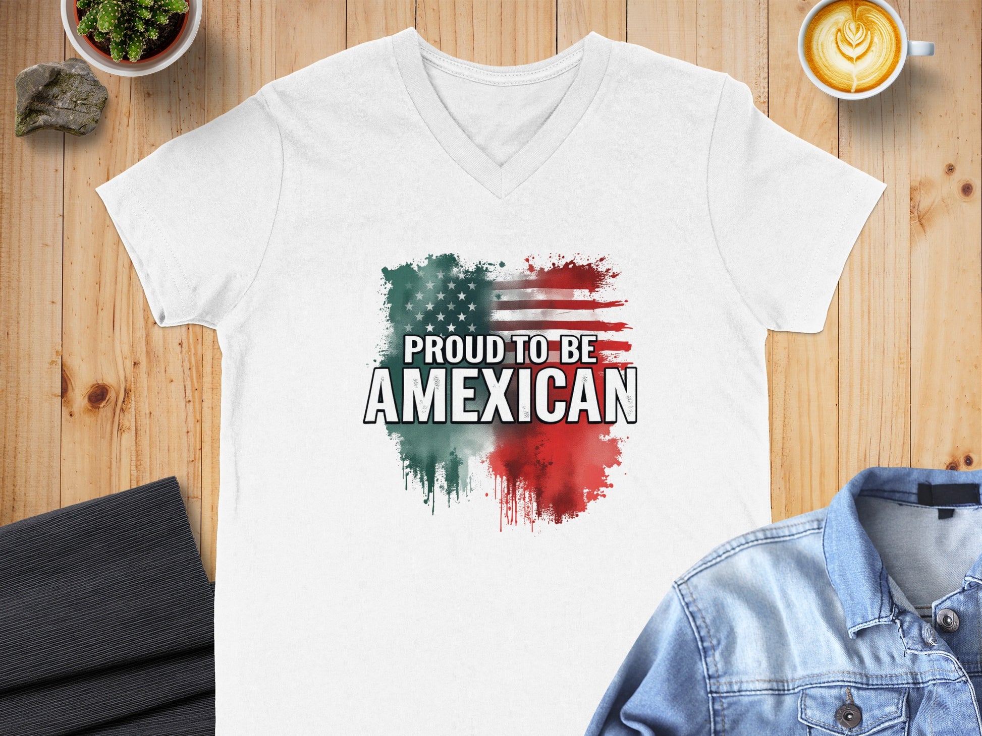 Proud To Be American And Mexican T-shirt product type