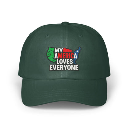 My America Loves Everyone Embroidered Hat product