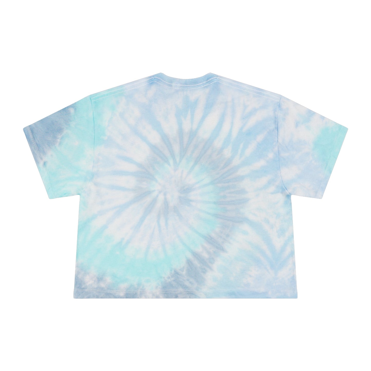 Pride Purr Ride Tie-Dye Crop Tee for Women