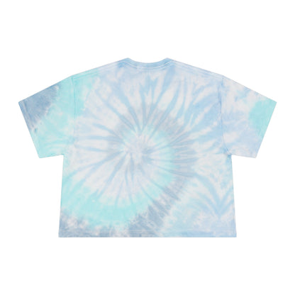 Pride Purr Ride Tie-Dye Crop Tee for Women