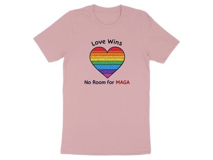 Love Wins No Room for MAGA Heart Design Shirt