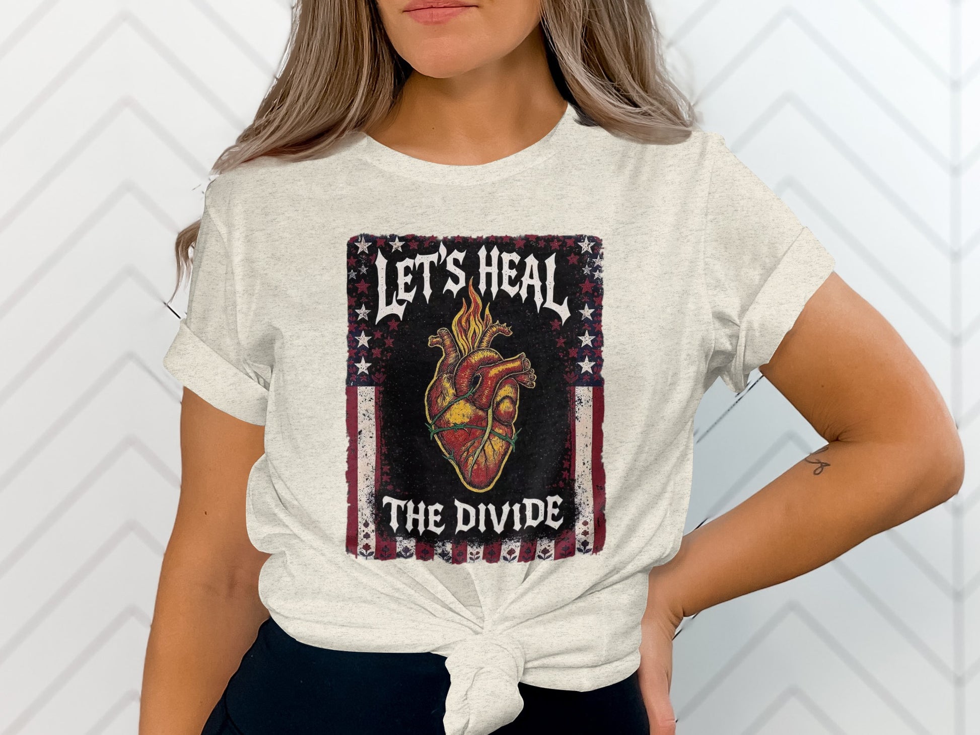 Let's Heal the Divide Graphic T-Shirt product type