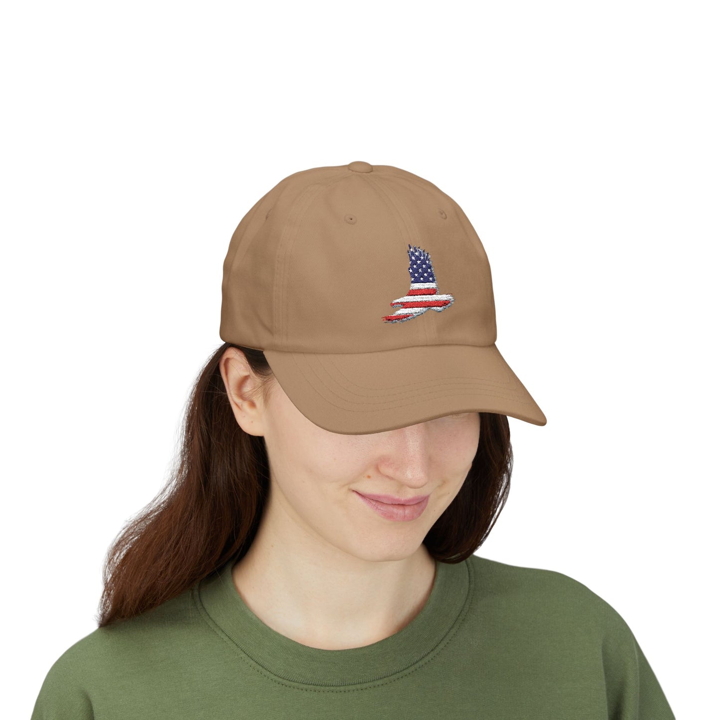 4th of July Classic Cap with American Flag Design, Patriotic Cap, Adjustable Hat, Gift for Dad, Summer Accessory, Independence Day