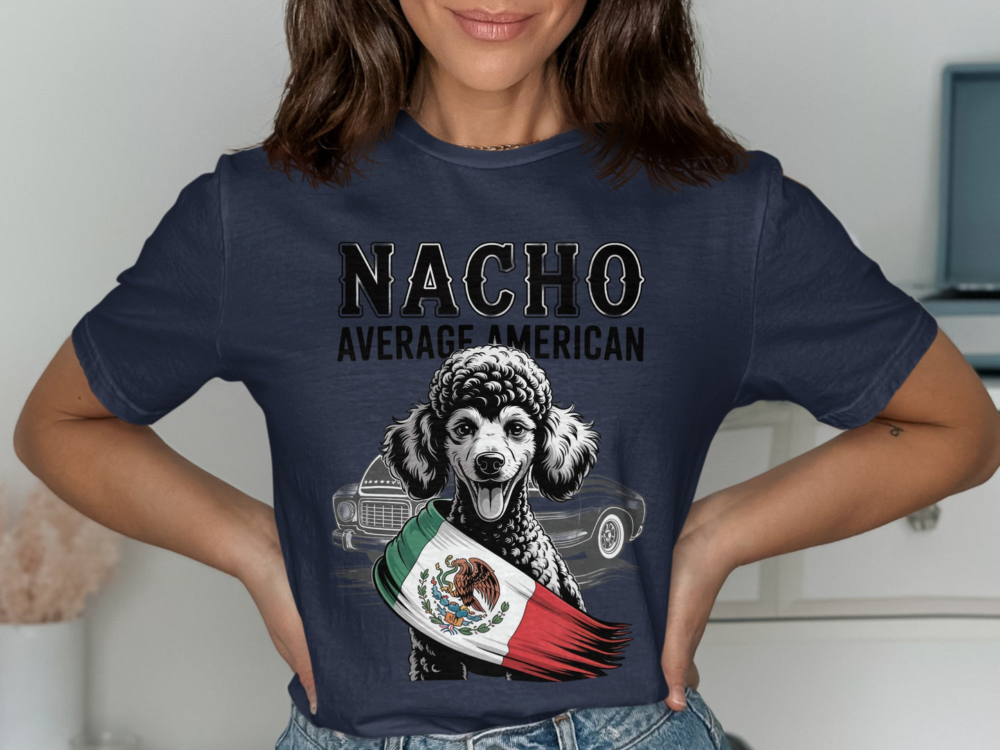 Nacho Average American Dog Graphic T-Shirt product