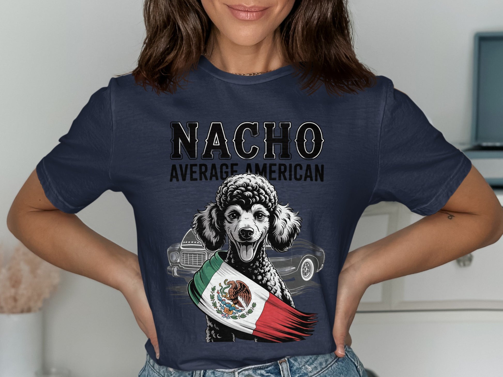 Nacho Average American Dog Graphic T-Shirt product