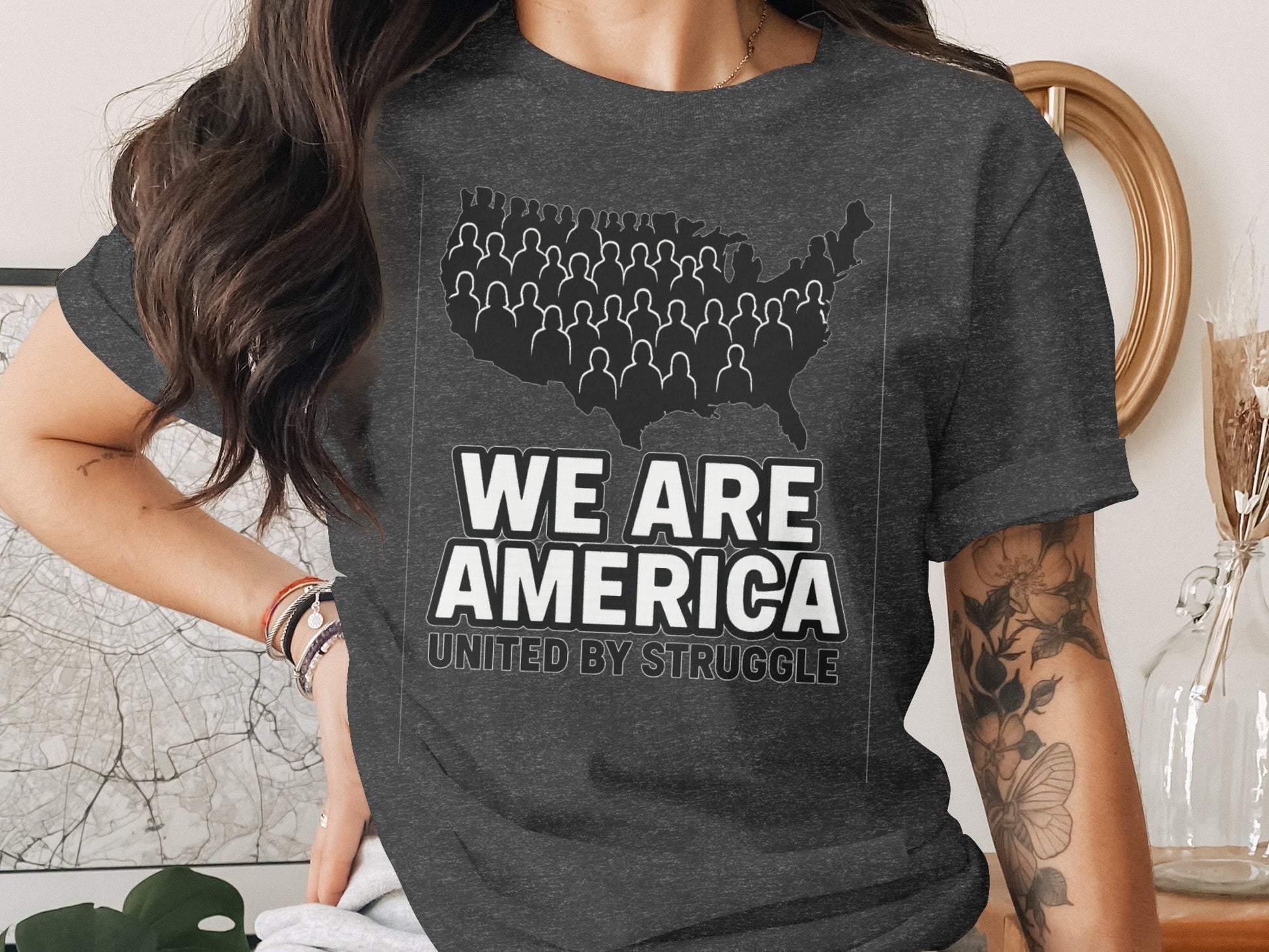 We Are America United By Struggle Graphic T-Shirt product type