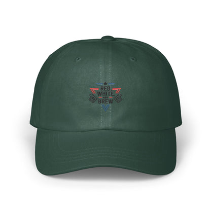 Red White and Brew Design Green Baseball Cap product