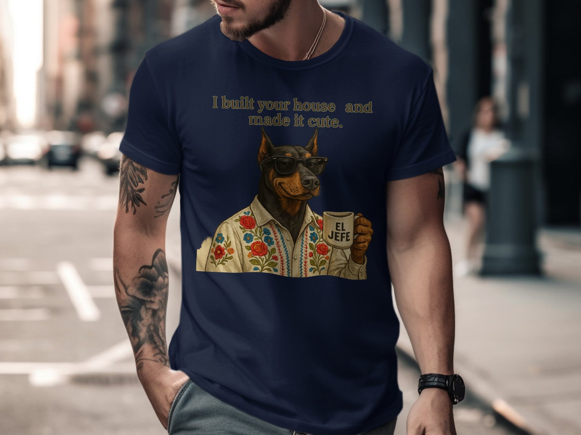 I built your house and made it cute dog t-shirt product