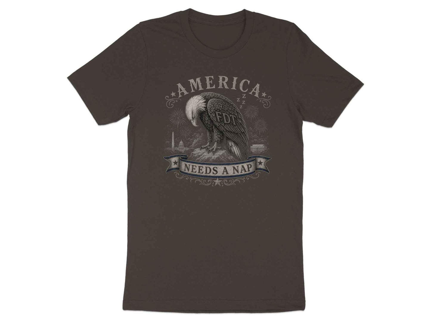 The "America Needs A Nap" Eagle T-Shirt