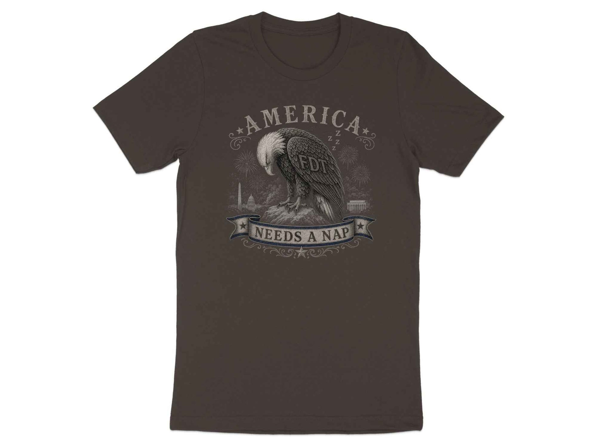 The "America Needs A Nap" Eagle T-Shirt