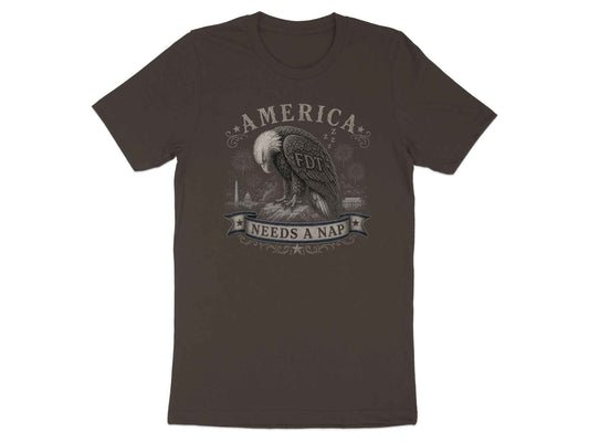The "America Needs A Nap" Eagle T-Shirt