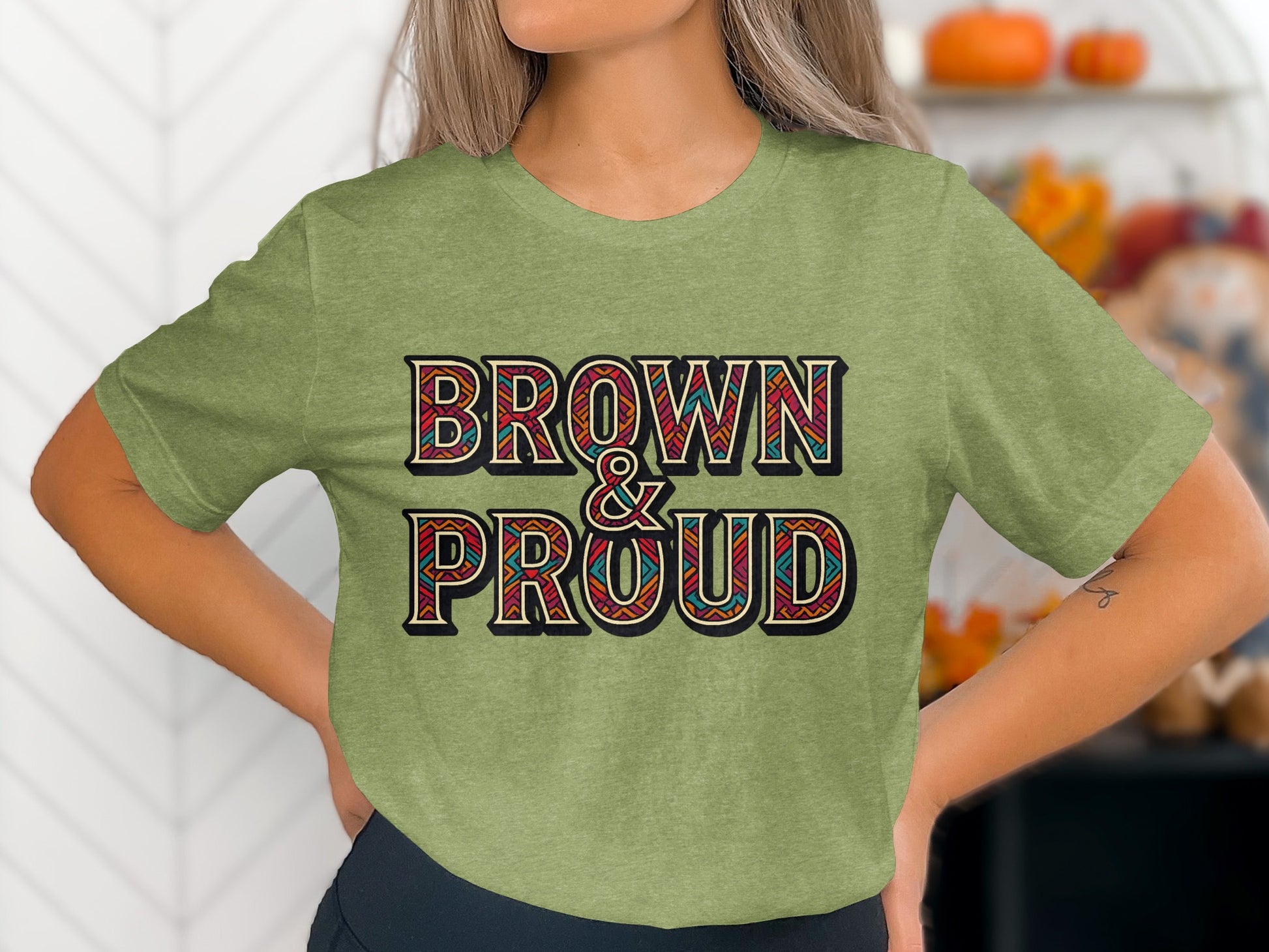 Brown and Proud Graphic Tee product