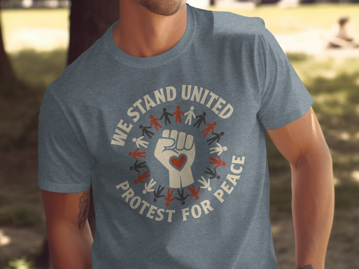 We Stand United Protest For Peace T-shirt product type