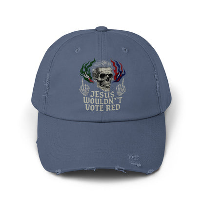 Jesus Wouldn't Vote Red Graphic Baseball Cap product