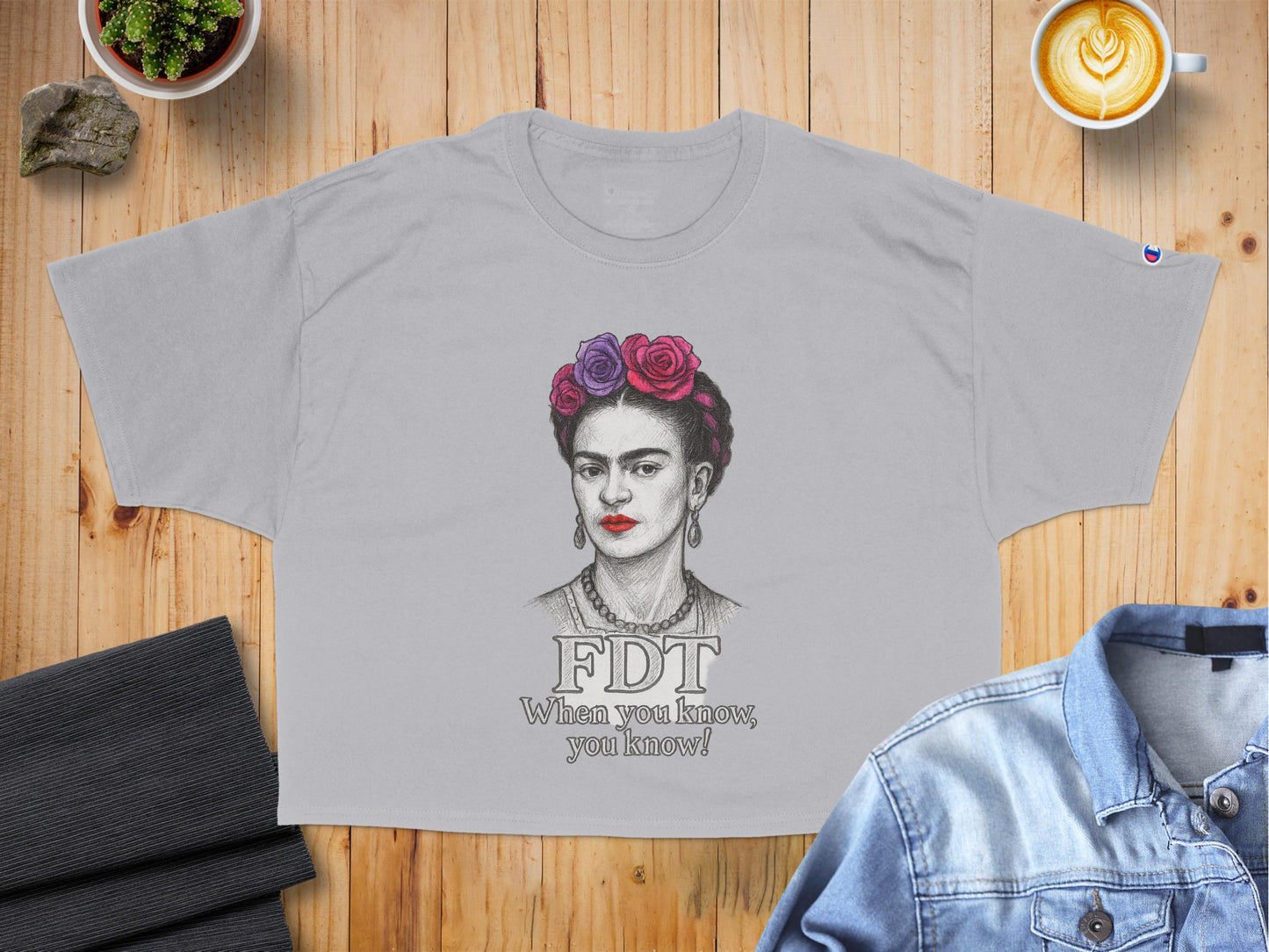 Frida Kahlo Design Graphic Short Sleeve T-shirt product