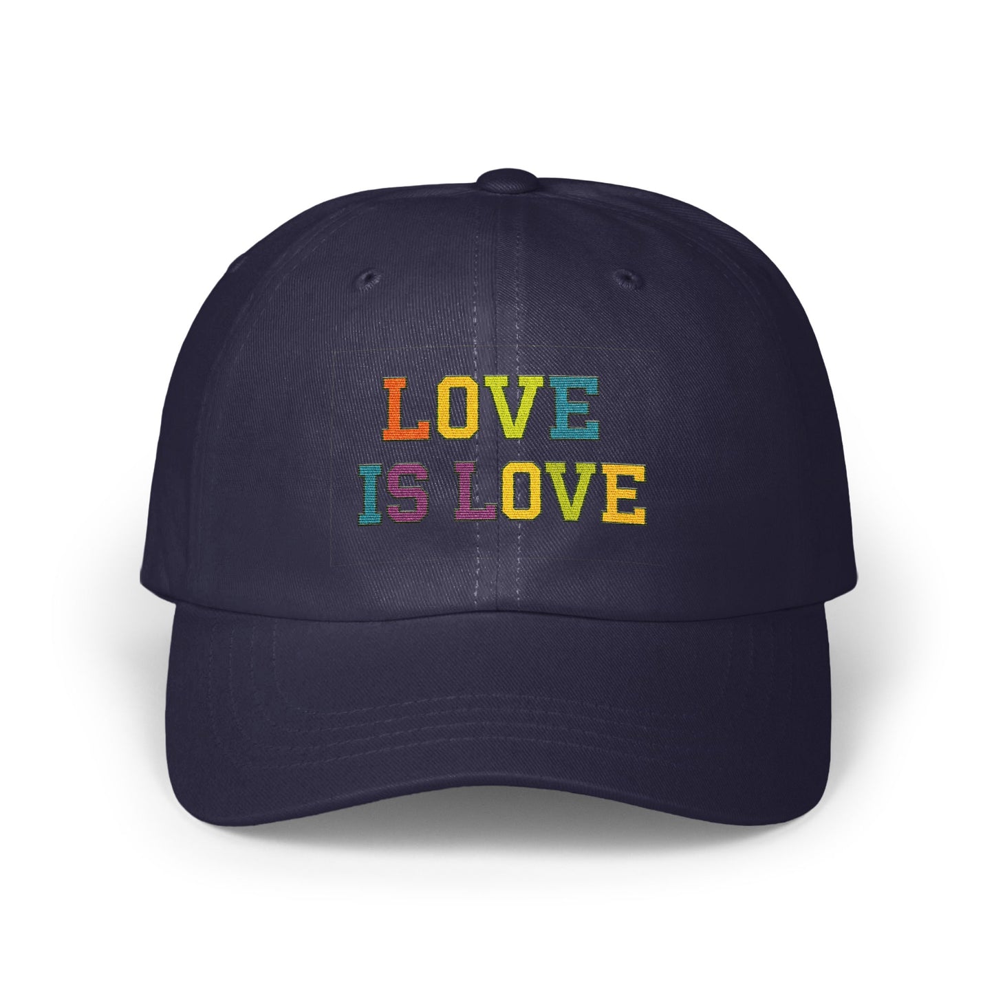 Love is Love Rainbow Graphic Cap product type