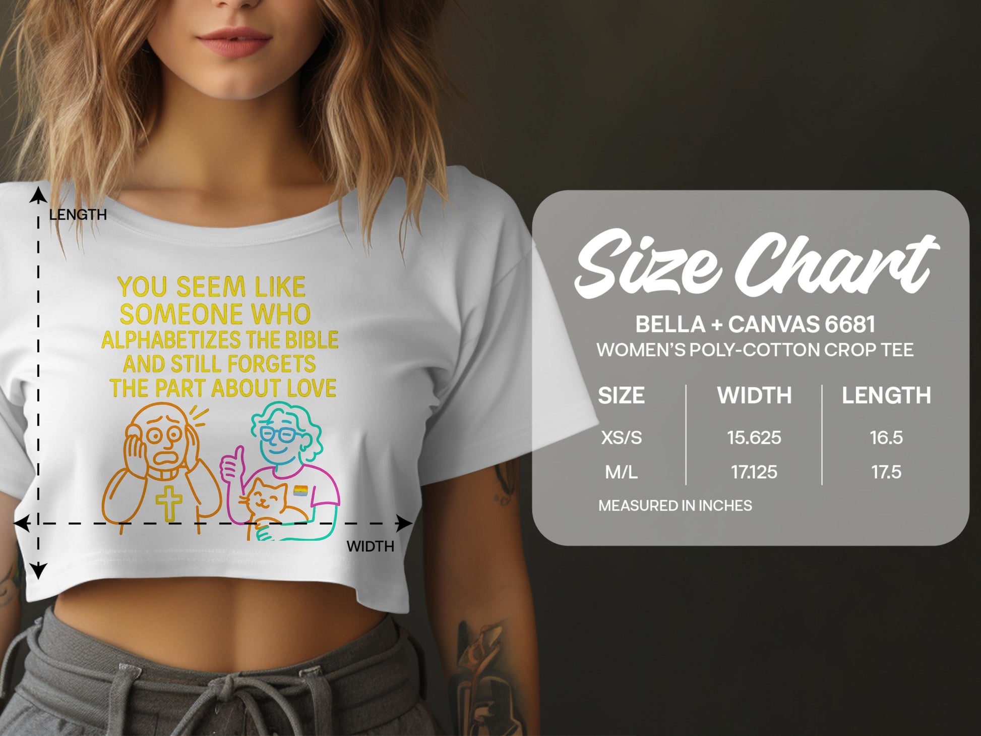 You Seem Like Someone Crop Tee Product Type