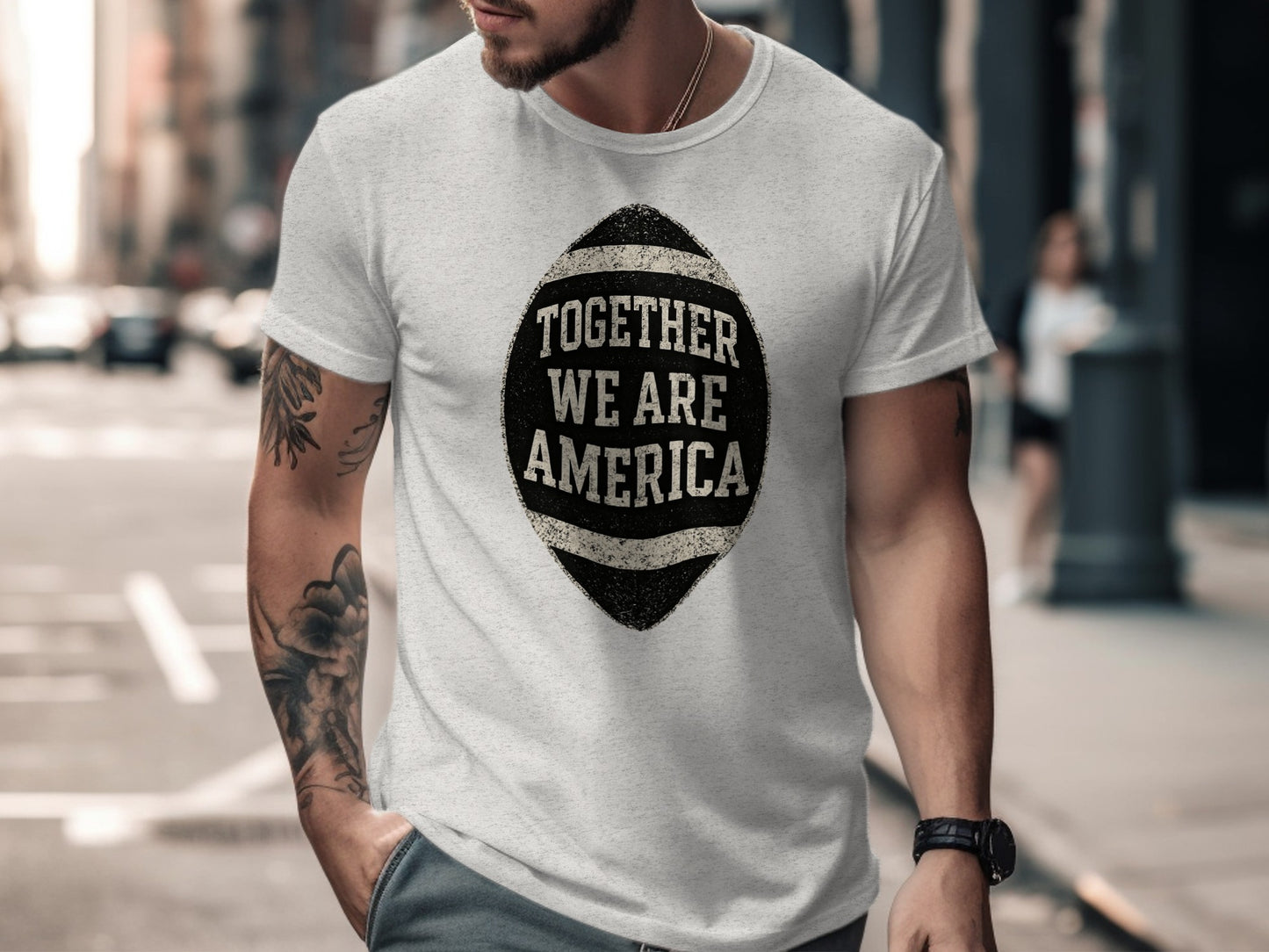 Together We Are America Inspiring Patriotic T-Shirt
