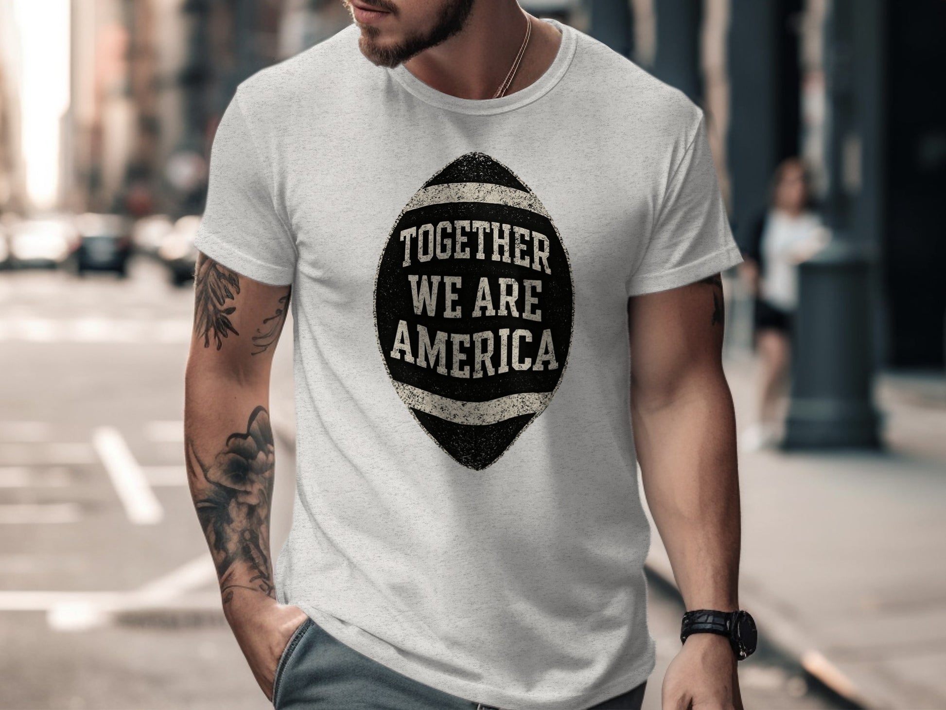 Together We Are America Inspiring Patriotic T-Shirt