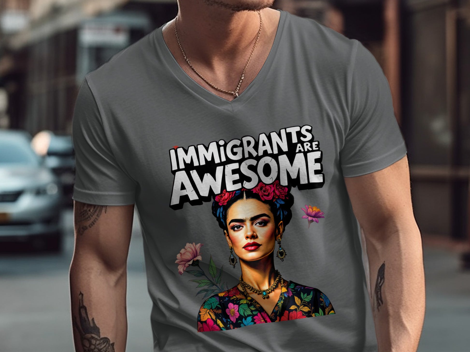 Immigrants Are Awesome Graphic T-shirt