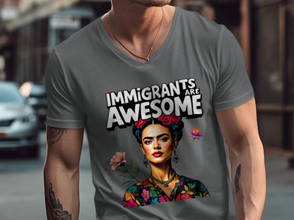 Immigrants Are Awesome Graphic T-shirt