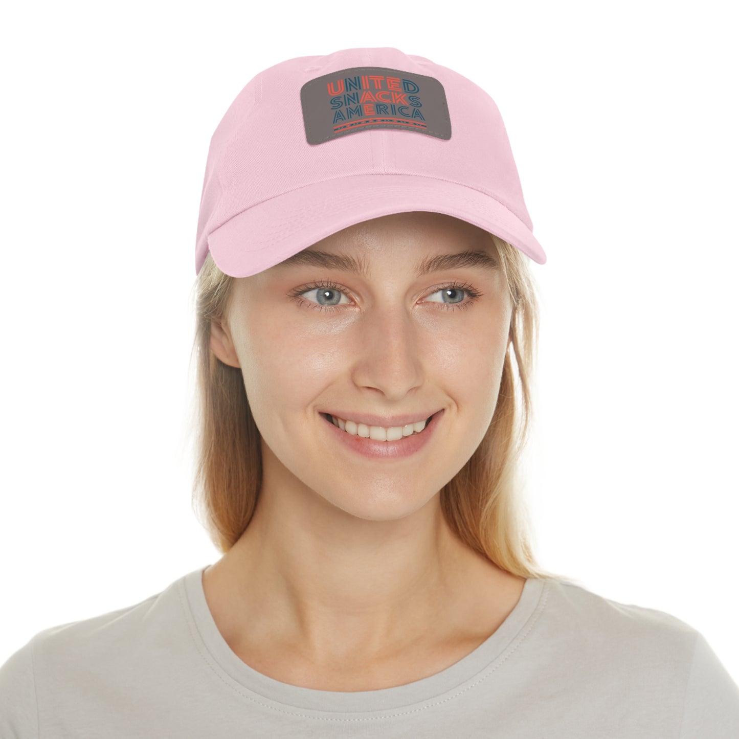 Trendy Dad Hat with Leather Patch - United Snacks America