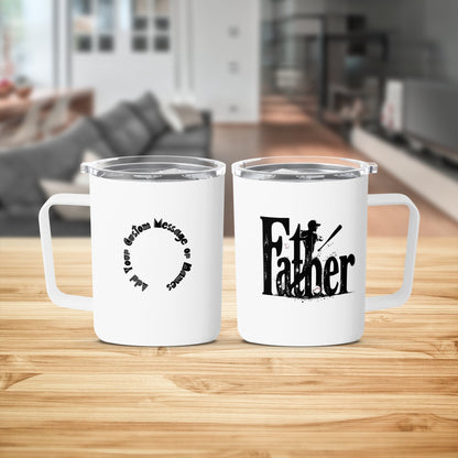 Travel Coffee Mug with Unique Father Product Type