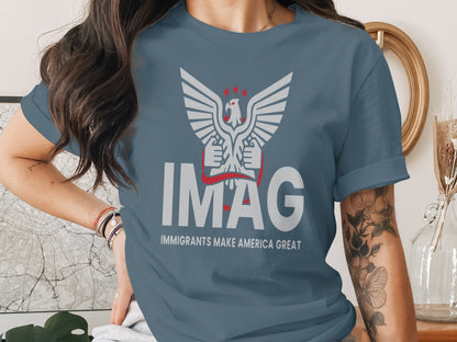 Immigrants Make America Great IMAG T-shirt product type