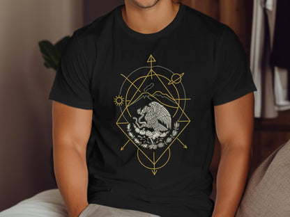 Geometric Arrow Cosmic Design T-Shirt product type