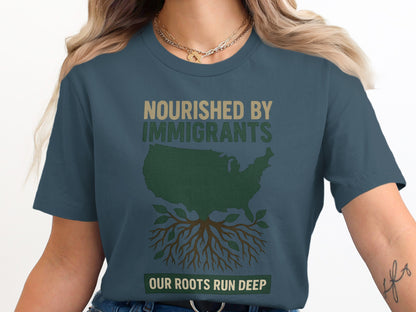 Nourished by Immigrants Our Roots Run Deep product type