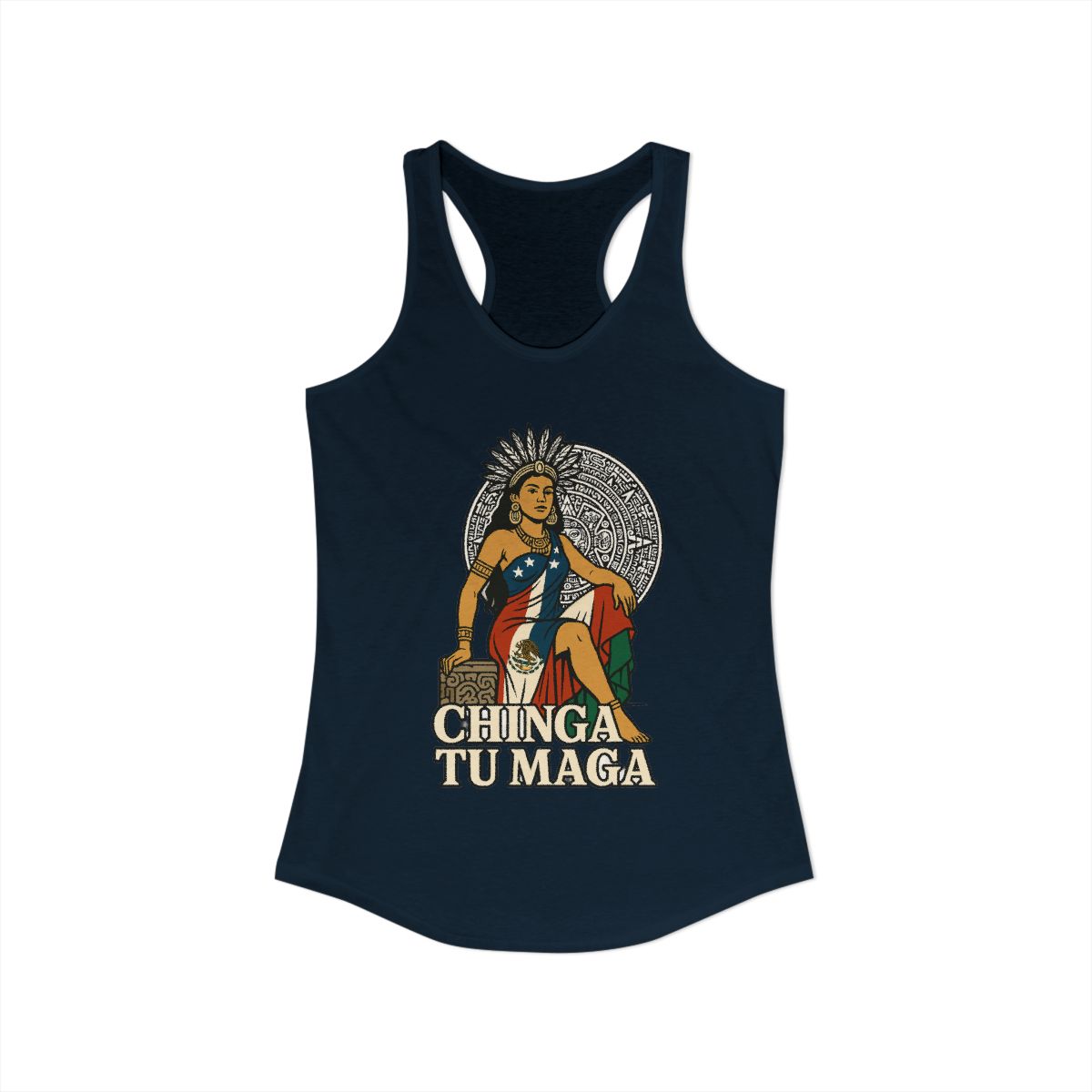 Chinga Tu Maga Graphic Racerback Tank Top product