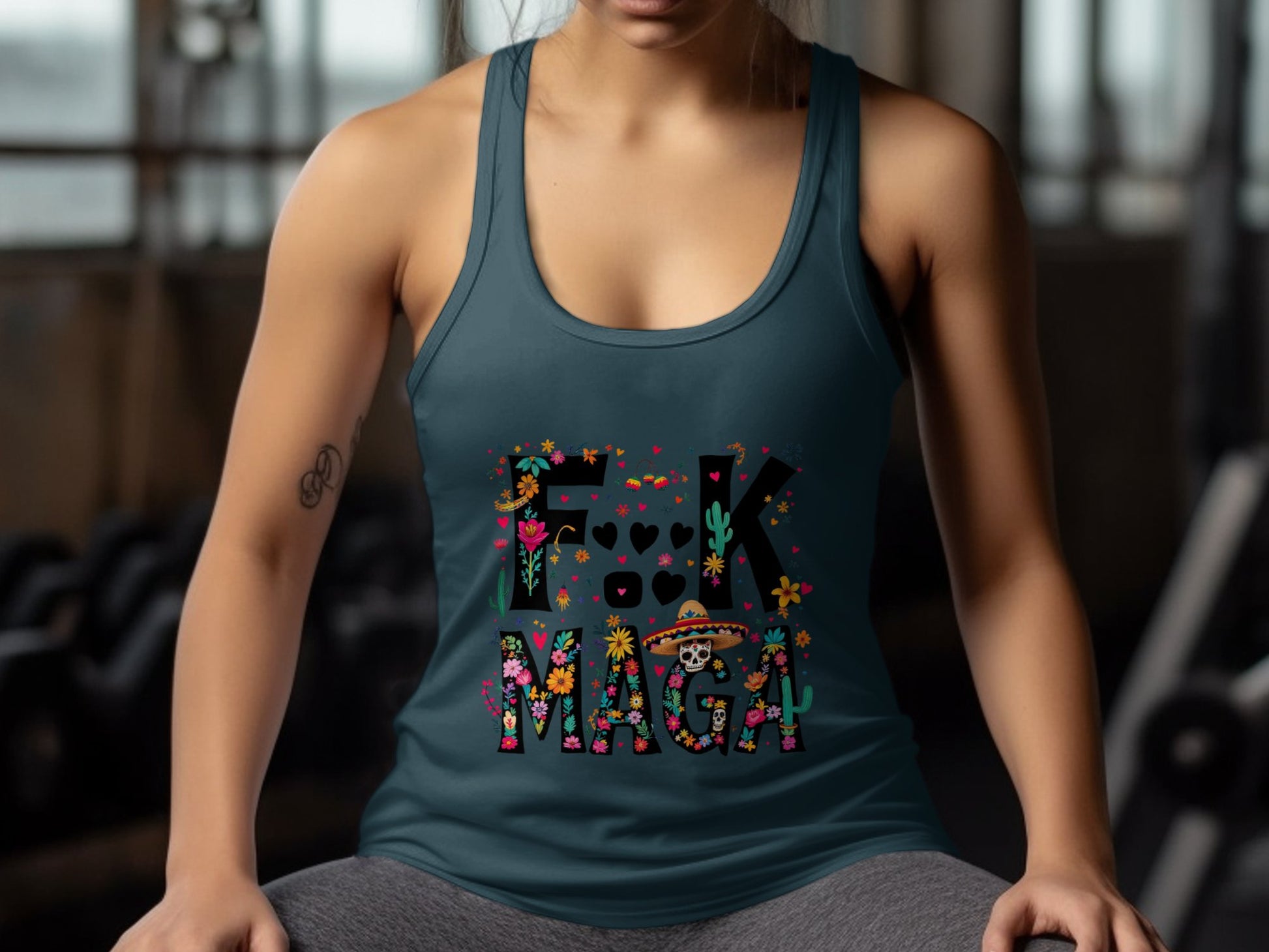 Colorful Statement Design Unisex Tank Top product