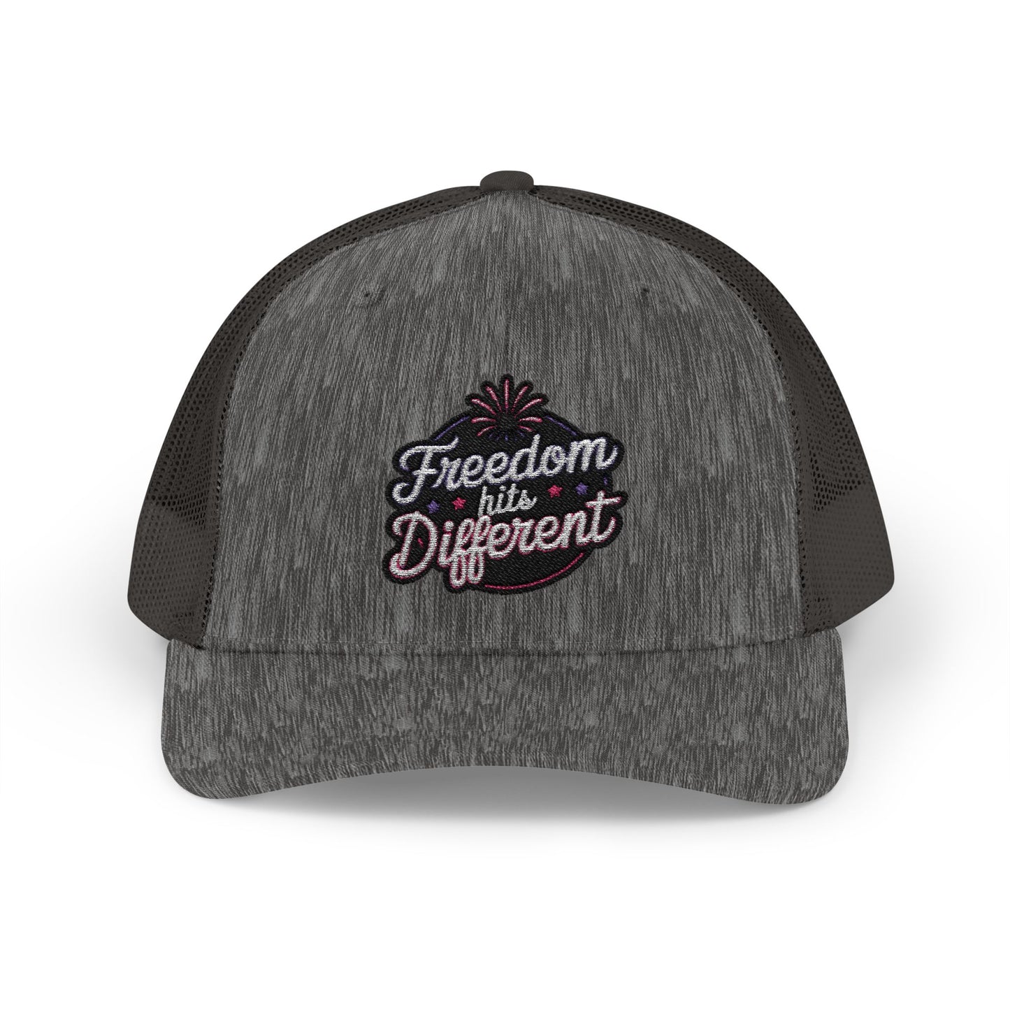 Freedom Hits Different Snapback Trucker Cap - Stylish Sportswear for Summer Activities