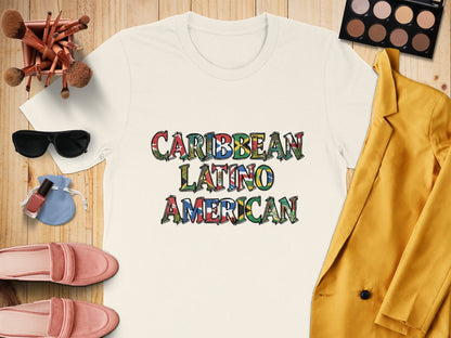 Caribbean Latino American Graphic T-Shirt