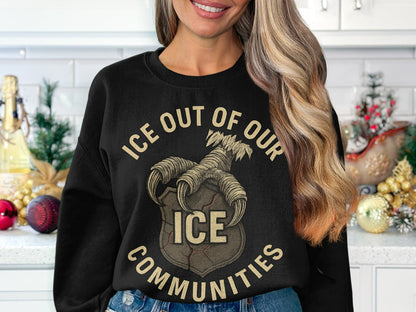 Ice Out of Our Ice Communities product type