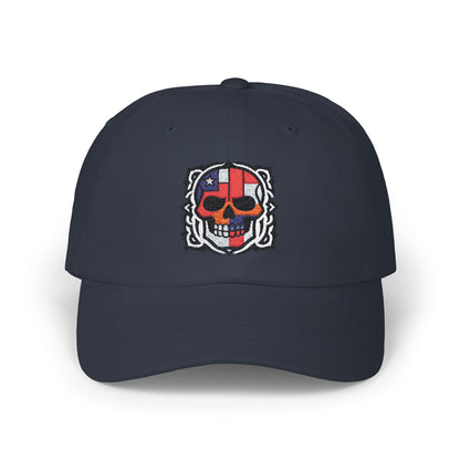 Classic Skull Dad Cap - Trendy Baseball Hat, Casual Wear, Gift for Fathers Day, Halloween Accessory, Everyday Style