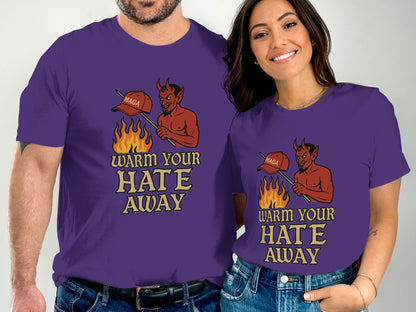 Warm Your Hate Away Graphic T-shirt product type