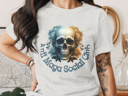 Anti Maga Social Club Skull Graphic T-Shirt product