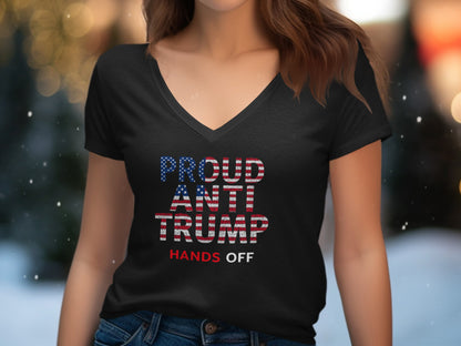 Proud Anti Trump Hands Off Statement product