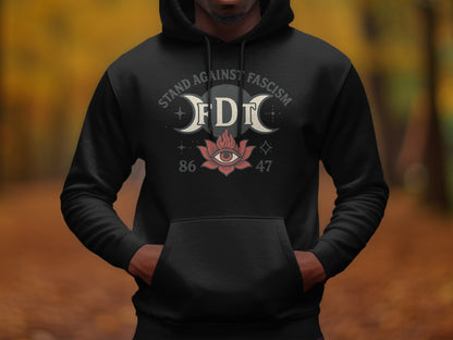 Stand Against Fascism FDT 86 47 Hooded Sweatshirt product type
