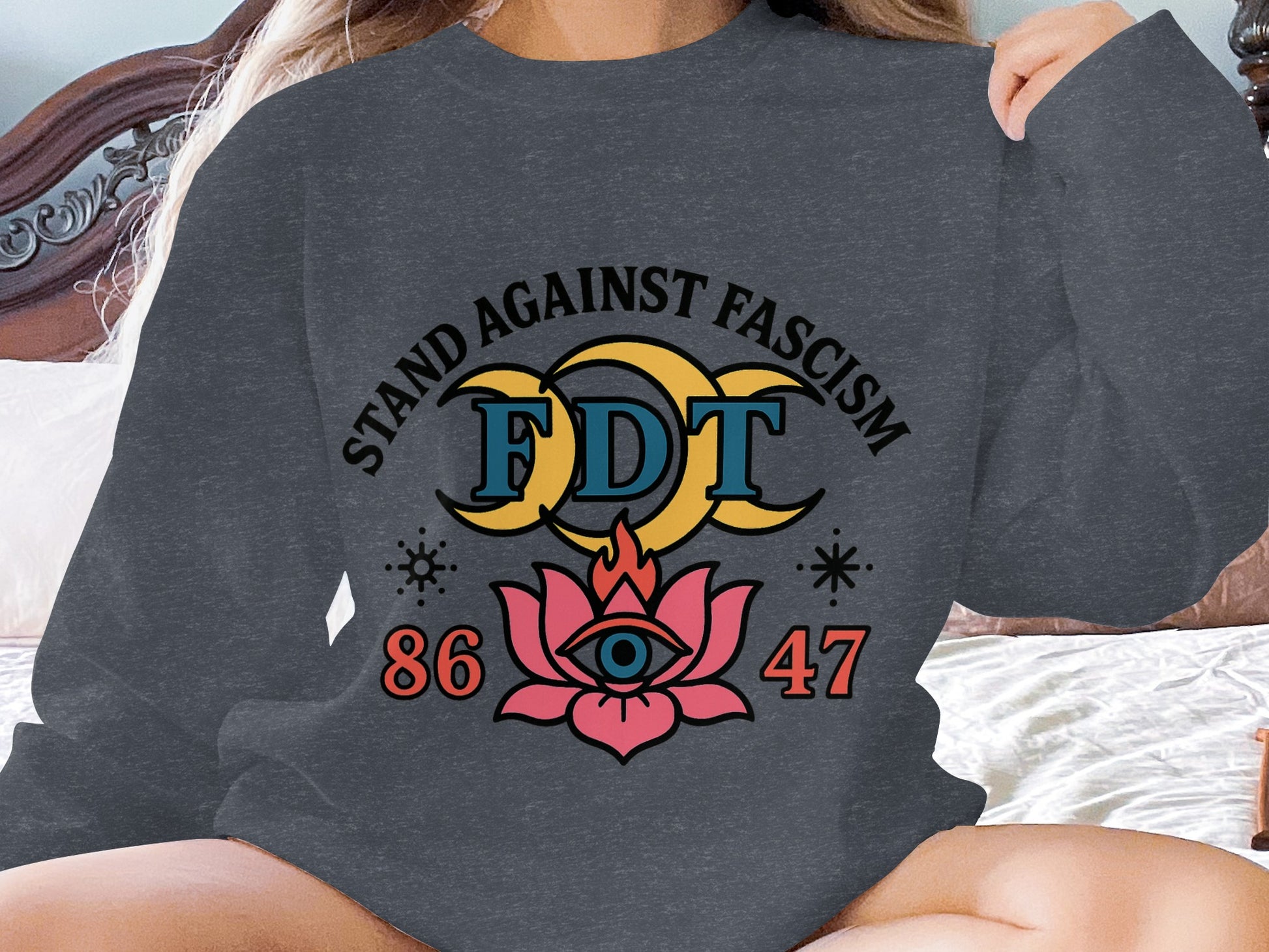 Stand Against Fascism FDT Long Sleeve Shirt product